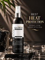 QLERIX Premium Hair Heat Protector Hair Spray with keratin vitamin E & B5 Hair Styler (200 ml)