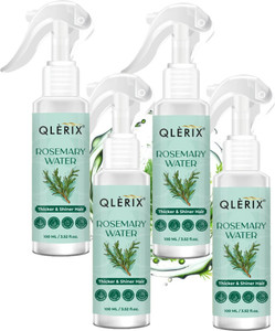qlerix rosemary water spray mist combo for hair regrowth and hairfall control spray 4 items in the set
