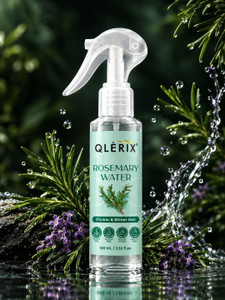 qlerix rosemary water spray mist combo for hair regrowth and hairfall control spray 1 items in the set