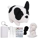 QMNNMA Needle Felting Kit for Beginners, French Bulldog Wool Felting Kit