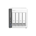 QNAP TS-433-4G-US Storage NAS (2.0GHz 4-core Cortex-A55 ARM/4GB built-in/1x2.5Gigabit Ethernet Port (2.5G/1G/100M)/4BAYS/80TB/TOWER/*NO HDD*)