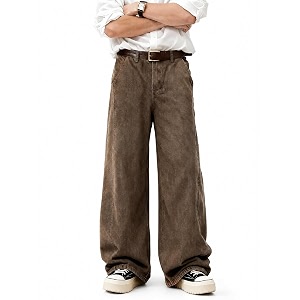 QNIM Jeans for Men Loose Fit