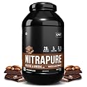 QNT Nitrapure, Blend of Whey Isolate &amp; Concentrate | 1kg, Kesar Malai Kulfi | Enriched with Ashwagandha, Ginseng &amp; Tribulus | Best Whey Protein for Muscle Gain | 28g Protein, 3g Creatine (per scoop)