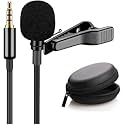 Collar-Mic-3.5mm HD Sound Quality & Noise Cancellation Clip Collar Mic Usable for You-Tube Video's | Interviews | Lectures | Speech | Travel Video's Mic Supported with All Smartphone