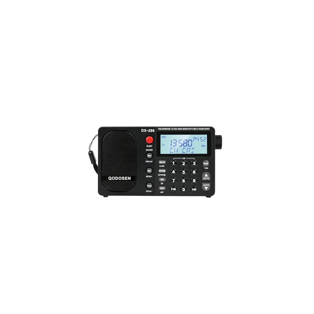 DX-286 Portable Radio with TEF6686 Automotive Chip, LW /AM /FM