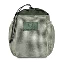 QOGIR Dump Pouch Saddle Pouches, Mesh Saddle Bags with Drawstring Closure, Easily Attaches to Any Hunting Saddle, Lightweight Saddle Hunting Accessories, Comfortable Hunting Saddle Accessories