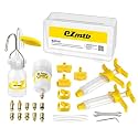 Brake Bleed Kit Bicycle Hydraulic Disc Brake Oil Mineral for Shimano, MAGURA, TEKTRO, SRAM Series Bike Brake Repair Tools(size:Type 1)