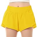 QooNoo Girls Athletic Shorts with Pocket Running Shorts
