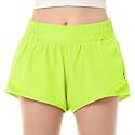 QooNoo Girls Athletic Shorts with Pocket Running Shorts