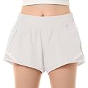 QooNoo Girls Athletic Shorts with Pocket Running Shorts