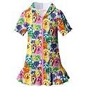 QPANCY Girls Hooded Zip Terry Coverups Swim Beach Cover-Up Cotton Summer Short Sleeve