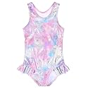 QPANCY Girls Swimsuits Unicorn Bathing Suits Toddler Kids One Piece Swimwear
