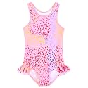 QPANCY Girls Swimsuits Unicorn Bathing Suits Toddler Kids One Piece Swimwear