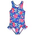 QPANCY Girls Swimsuits Unicorn Bathing Suits Toddler Kids One Piece Swimwear