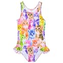 QPANCY Girls Swimsuits Unicorn Bathing Suits Toddler Kids One Piece Swimwear