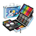 QPBM 145 Pcs Art Set for Kids with Space Theme Storage Case Art & Craft Kit