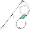 Qpets® Aquarium Gravel Cleaner 2.6M Manual Siphon Pump for Fish Tank