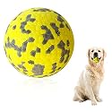 Qpets® 3 Inch Bouncy Dog Ball, Football for Small Medium Large Breeds