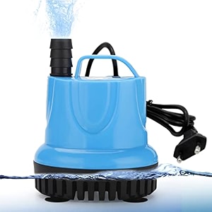 qpets 1800lh 25w submersible aquarium water pump for fountain pond