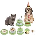 Qpets Cat Food Bowl Large Capacity Slow Feeder Non-Slip TPE Base