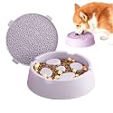 Qpets® Slow Feeder Dog Lick Bowl Cup Licking Bone Broth Yogurt Mat