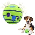 Qpets Giggle Ball for Dogs, 14cm PVC, Medium and Large Breeds Sound Tubes