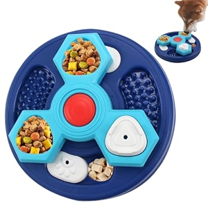 qpets dog feeding puzzle slow feeder treat dispenser mental stimulation