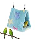 Qpets Hanging Bird Hammock Warm Plush Nest