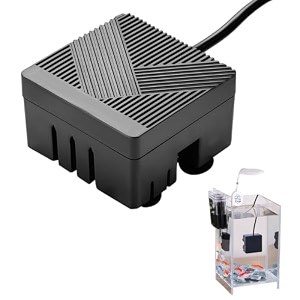 qpets mini usb aquarium heater 10w submersible with constant temp control