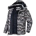 QPNGRP Men's Ski Jacket Winter Coat