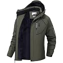 QPNGRP Men's Ski Jacket Winter Coat