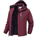 QPNGRP Men's Ski Jacket Winter Coat