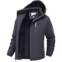 QPNGRP Men's Ski Jacket Winter Coat