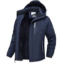QPNGRP Men's Ski Jacket Winter Coat