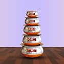 Qsec Stainless Steel Copper Bottom Handi - Kitchen Serving & Cookware Bowl Cooking Bowl | Handi Set 5-Pieces | Biryani Handi Set