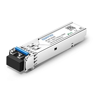 qsfptek for arista sfp-1g-lx gigabit sfp module 1000base-lxlh 1310nm 10km ddm single-mode lc mini-gbic transceiver