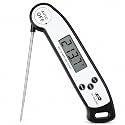 QT-600 PRO Digital Food Thermometer for Kitchen | Instant Read Meat Thermometer with Foldable Probe, Backlight, IP66 Waterproof | -50°C to 300°C | Cooking, BBQ, Grill, Lab, Fridge Use