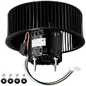 QTR070, QTR080 Fan Motor for Broan Nutone S-97016621, S99080568 Bathroom Exhaust Fan Motor &amp; Blower Wheel for Nutone QTN80L, QTR080L, QTR080F, QTRN080, QTR070L, QTRN080F, 80 CFM, 1.0 Sones Quieter.