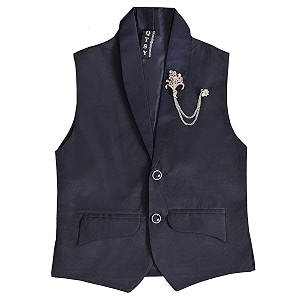 Tuxedo Kids Waistcoat For Boys