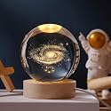 Quace Galaxy Solar System Crystal Ball Night