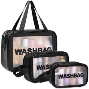 quail multi-functional cosmetic bags for girls toiletry storage wash bag travel 3 pcs