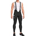 qualidyne Men's Cycling Bike Bib Long Pants Cycling Tights with 3D Breathable Pad, Excellent Performance & Better Fit