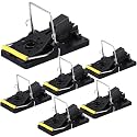 Qualirey 9 Pcs Mouse Traps Bulk Snap Rat Trap, 5.51 x 2.95 x 2.56 Inch