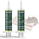 Qualirey Mouse Attractant Gel, Attractant Gel Bait for Mouse & Rat Traps, Non-Toxic & Safe, Compatible with Snap Traps & Glue Boards, Ready to Use(2 Tubes X 1 oz)
