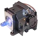 A+ Quality ELP40 V13H010L40 for Epson 1815P 1810P 1825 EB-1825 EB-1810 EMP-1810 EMP-1815 Epson EMP-1825 EB-1815 Replacement Projector Lamp Bulb with Housing