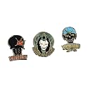 Quantum Mechanix Suicide Squad Lapel Deadshot, Echantress and Captain Boomerang Pin Set