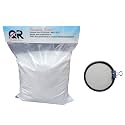 Sugar Size White Quartz Sand Gravel & Substrate for Aquarium Decoration, Home and Garden Decor & Vase fillers (2 KG)