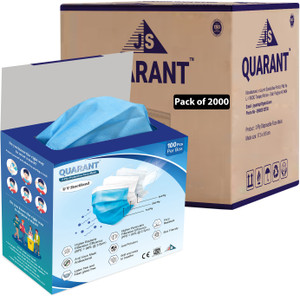QUARANT 3 Ply Protective Face Mask with
