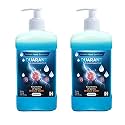 QUARANT 80% Alcohol Based Instant Hand Sanitizer Pump (500ml, Pack of 2)
