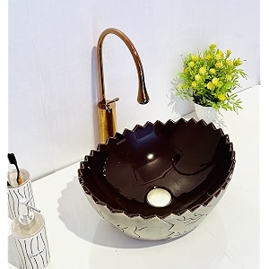 quartex watero luxurious ceramic countertop tabletop wash basin 165 x 135 x 65 inch toto 001